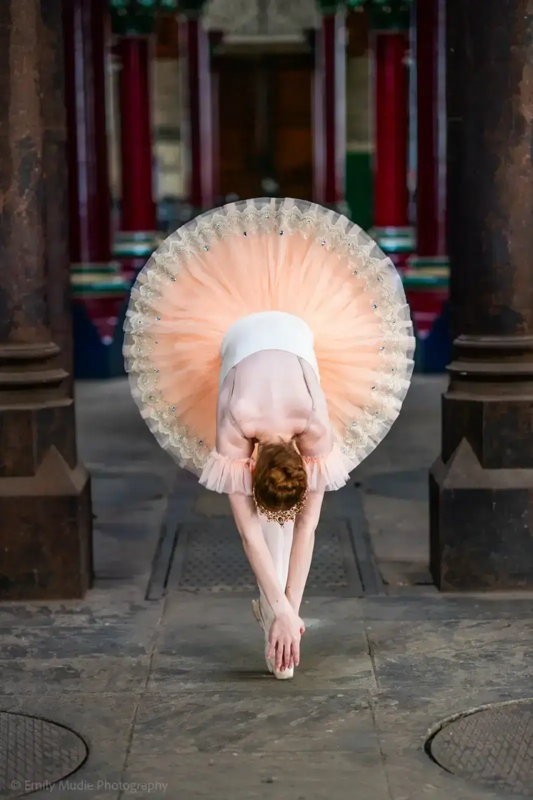 Dancer photographed in the Beam Engine House